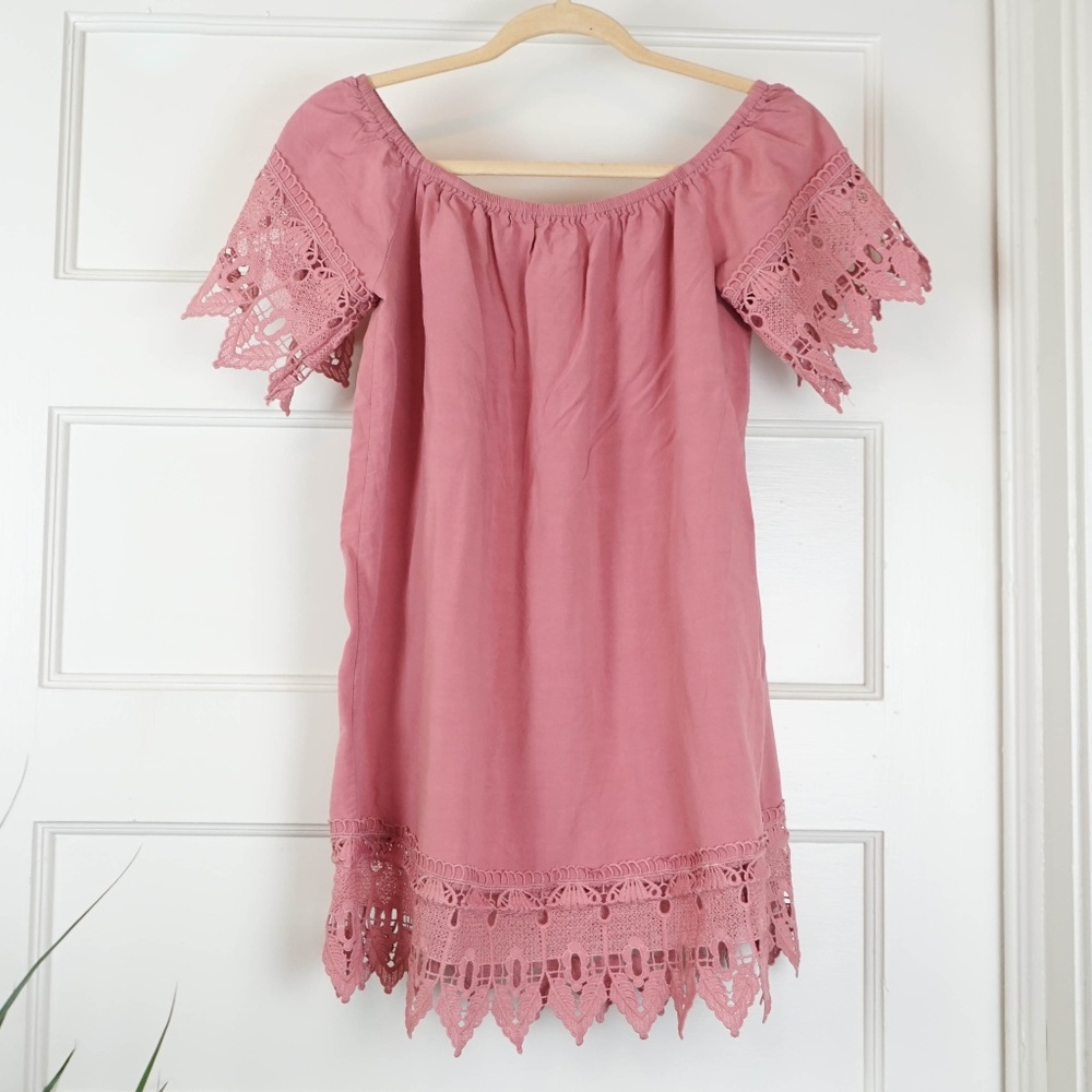 Off The Shoulder Boho Dress